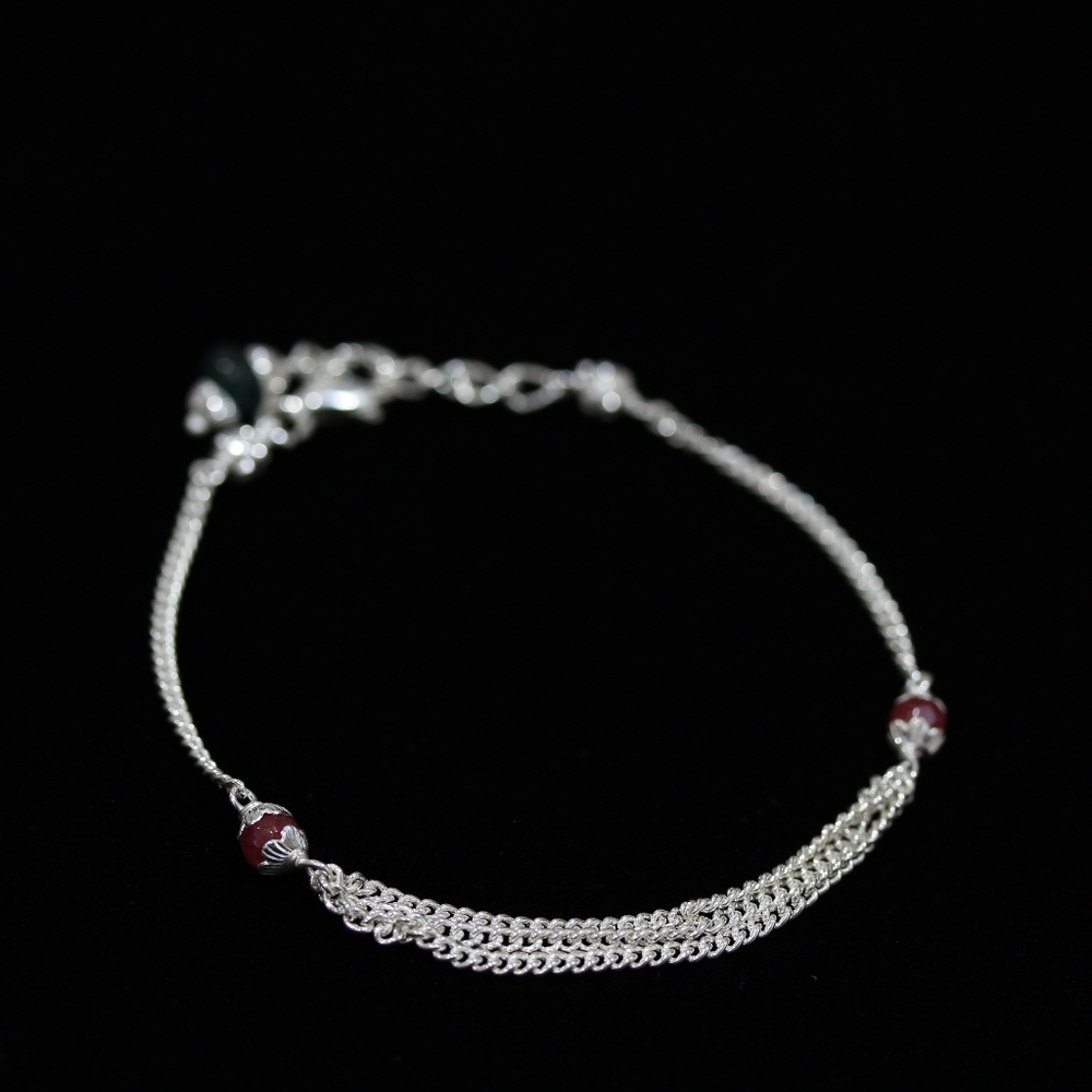 Sterling Silver Chained bracelet
